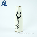 Vaso decorativo decorativo de cerâmica branca para uso doméstico à venda